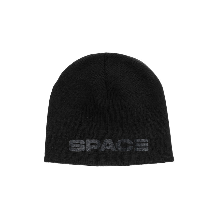 SPACE SHADOW LOGO KNITTED BEANIE