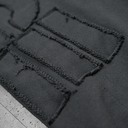 SPACE LAYERED DISTRESSED PANTS